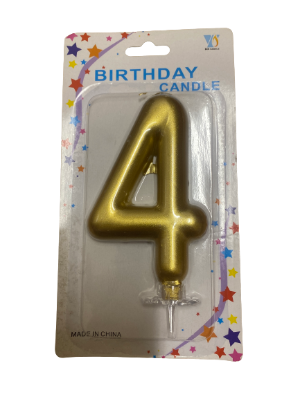 Birthday Number Candle