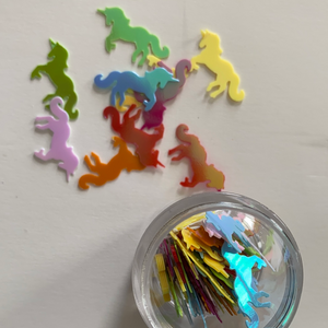 Unicorn Confetti In A Container