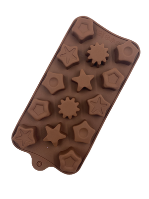 Nr103 Silicone Mould Chocolate Stars