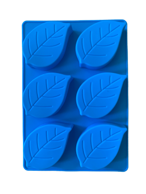 Silicone mould chocolate leaves, 10x6.5cm depth 2cm
