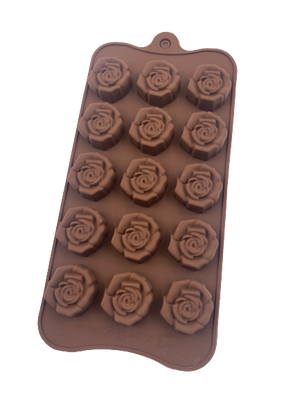 Nr119 Silicone Mould Chocolate Rose