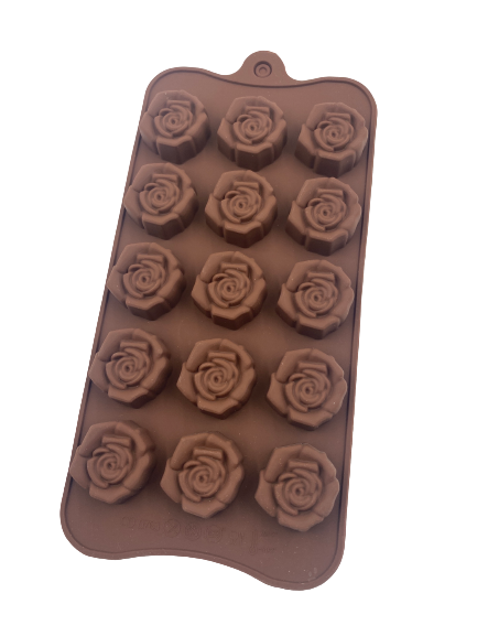 Nr119 Silicone Mould Chocolate Rose