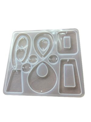 Silicone Mould Resin Earring