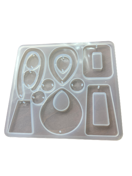 Silicone Mould Resin Earring