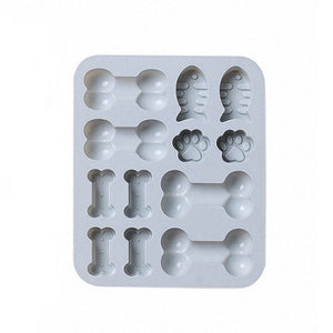Silicone Mould Chocolate Fish And Dog Bones Paw