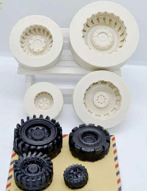 Silicone Mould Tyre Set