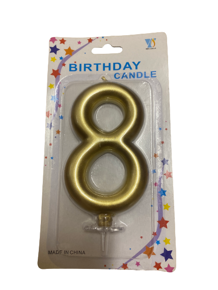 Birthday Number Candle