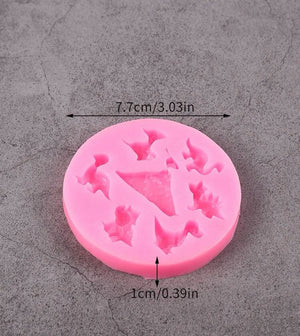 Silicone Mould Dino (one mould), size of mould 6.5x6.5cm