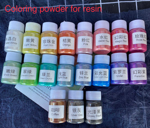 Resin Colouring Powder Rose Red 10g