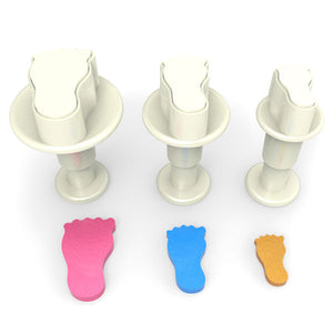 Tiny Fondant Plunger Cutter Foot