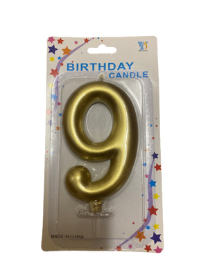 Birthday Number Candle