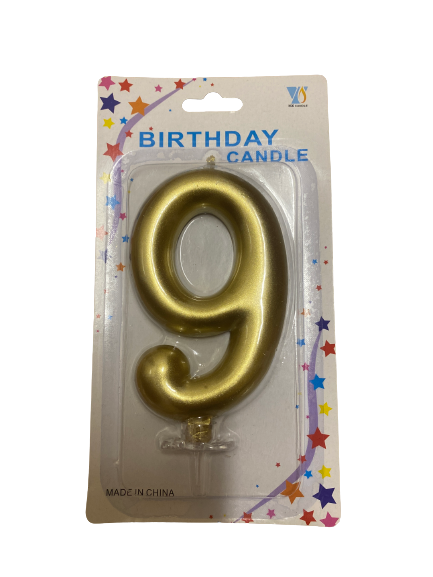 Birthday Number Candle