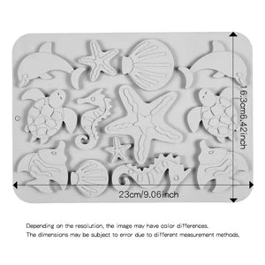 Silicone Mould Chocolate Under The Sea
