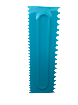 Plastic Icing comb scraper, 20