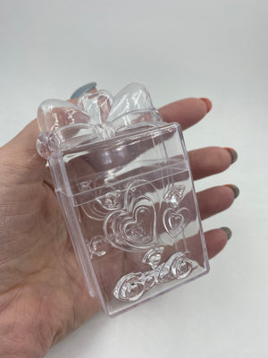 Plastic Gift Box Container 5x5x6.5cm