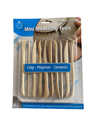 Wooden Clay Modelling Sculpting Tools