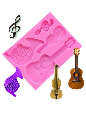 Silicone Mould Music Guitar