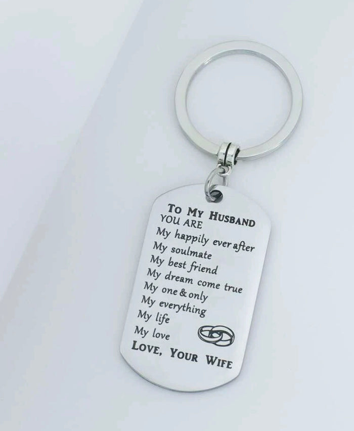 Keyring To My Husband