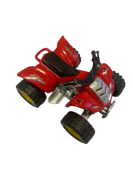 Die cast 4 four wheeler figurine, 6x5cm, Red