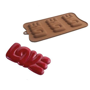 Nr112 Silicone Mould Chocolate Love