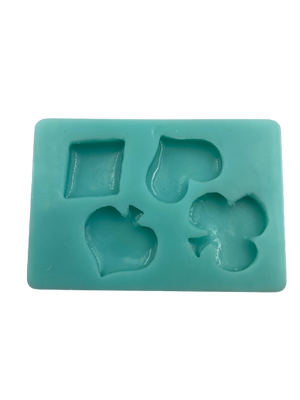 Poker Cards Silicone Mould