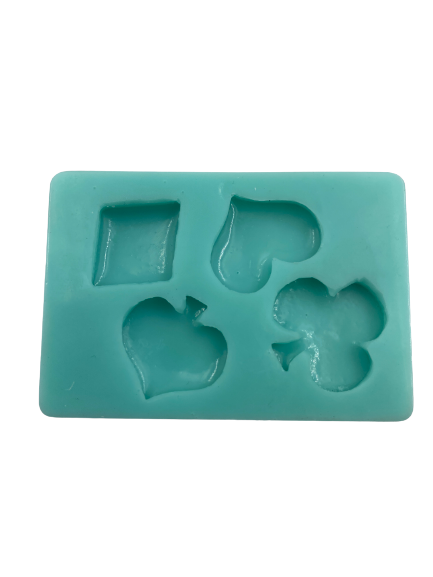 Poker Cards Silicone Mould