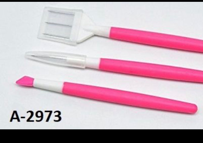 Royal Icing decorating scribe Tool and silicone brush set