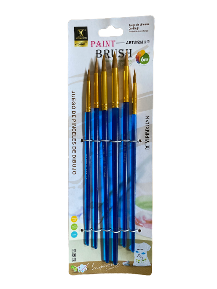 Juego Paint Round Brush Set