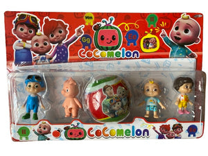 CocoMelon Plastic figurines, cake topper