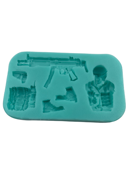 Silicone Mould Army