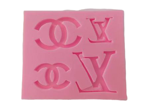 LV, CC logo silicone mould