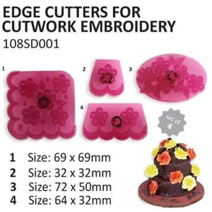 Jem Edge Cutters Cutwork Embroidery