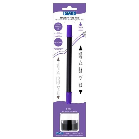 Expired PME Brush/Fine pen Purple