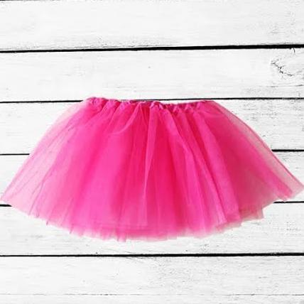 30cm Tutu Skirt Kiddies Dark Pink