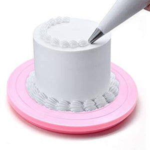 Mini Rotating cake turntable plastic 14cm