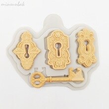 Silicone Mould Keyholes and Key
