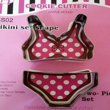 Bikini Metal Cookie Cutter Set SS02