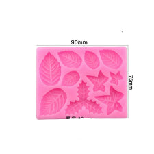 Leaves silicone mould