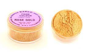 Barco Lilac Label Food Dust Rose Gold  10ml