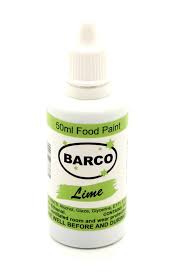 Barco Food Paint Lime 50ml