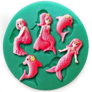 Silicone Mould Mermaid