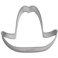 Cowboy hat cookie cutter metal