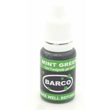 Barco Food Grade Gel Mint Green 15ml