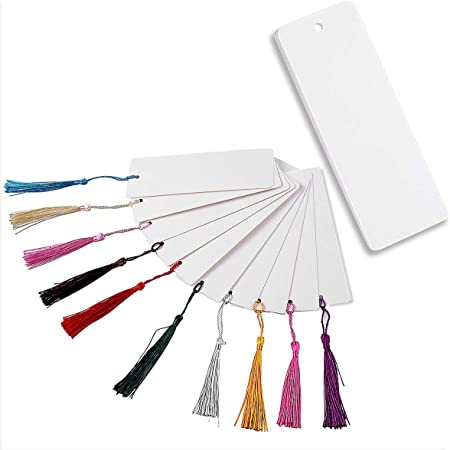 Bookmark Tassel 5pc Ivory 13cm