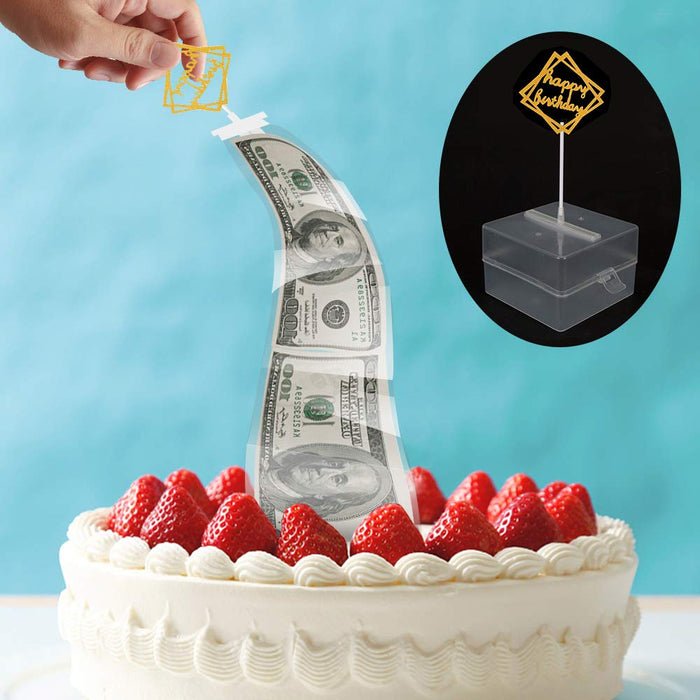 Surprise Cake Pulling Money Box