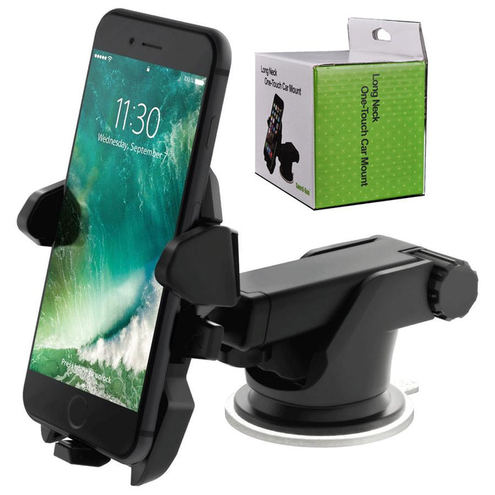 Long Neck one-touch car mount (color may differ)