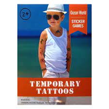 Ocean World Temporary Tattoos