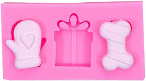 Silicone Mould Bone and Gift Box