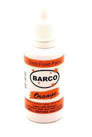 Barco Food Paint Orange 50ml