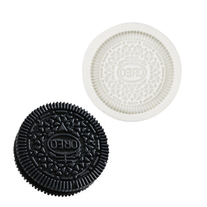 Oreo Cookie Fondant Silicone Mould 4.5cm